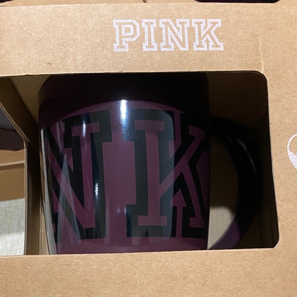 3 Pink Logo Mugs Set - Picture 2 of 4